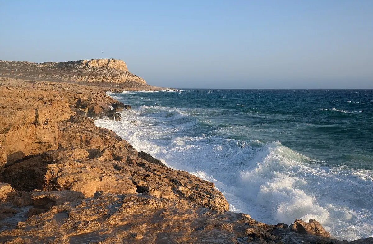 View of Cape Greco near Paralimni, Cyprus