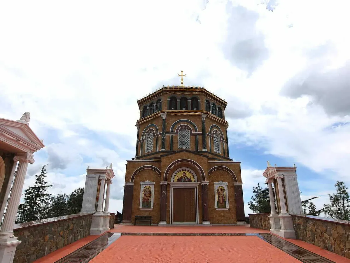 Domed chapel at Throni above Kykkos Monastery