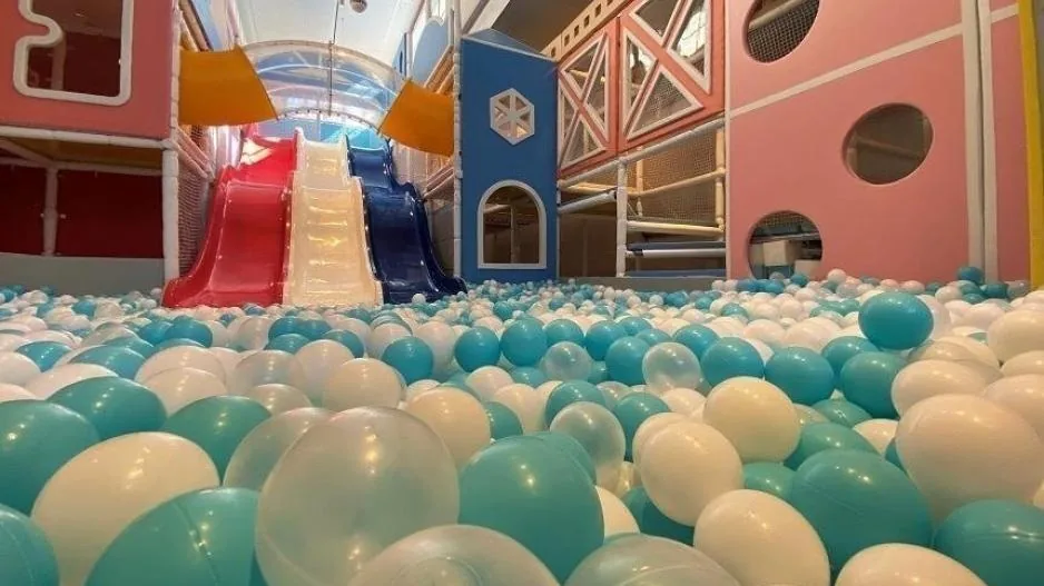Ball pool and soft play at Agora PlayLounge
