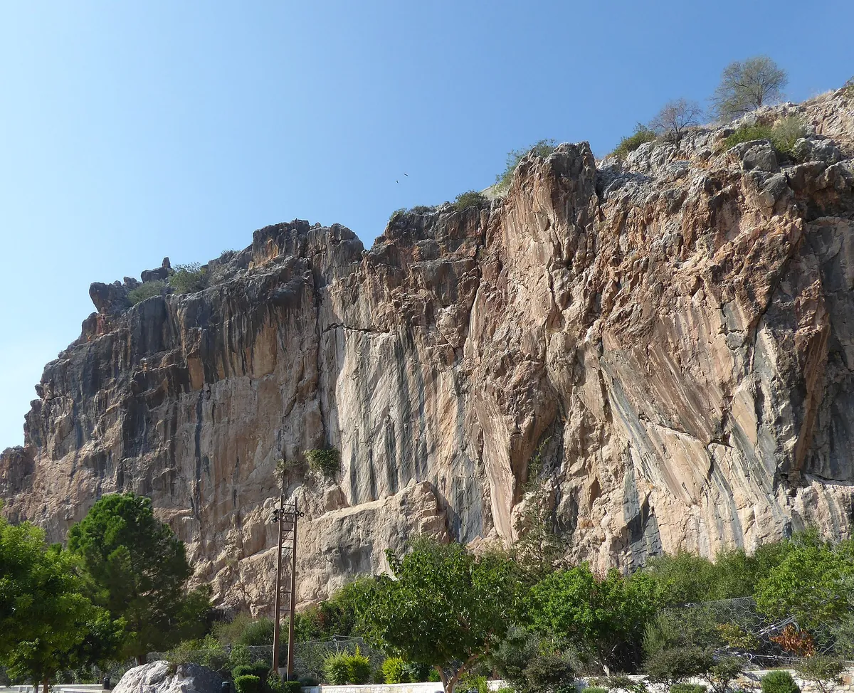 The Rock of Episkopi above the village