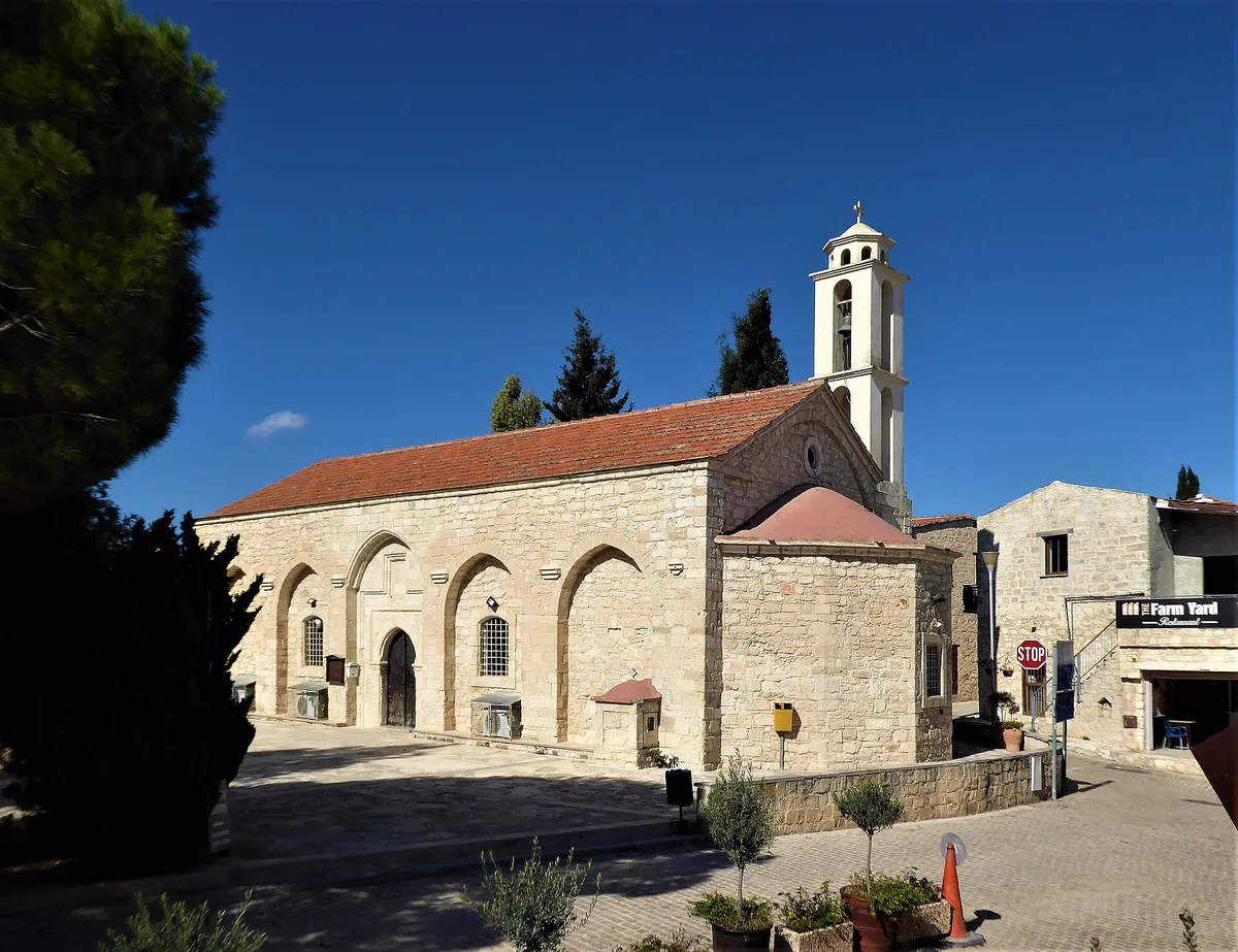 The church of Panagia Evangelistria in Kathikas
