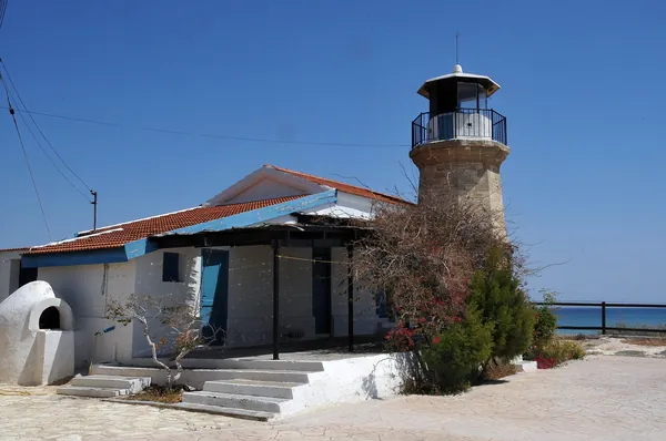 The Meneou lighthouse on Cape Kiti