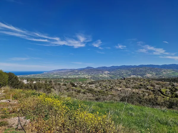 View north-east from Kritou Terra