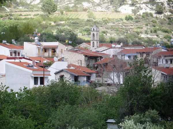 Lania village among trees