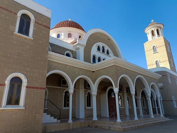 The new church of Panagia Eleousa in Liopetri