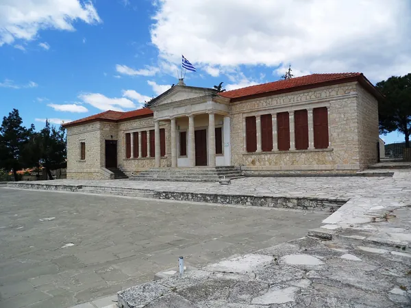 The old stone primary school of Lofou