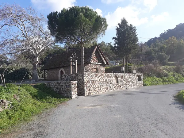The old stone church of Louvaras
