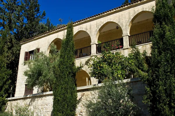 Courtyard of the Agios Neophytos monastery near Tala